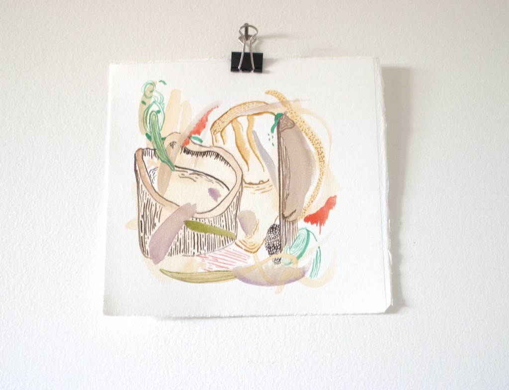 Chrissy Poitras, Abstract, Watercolour, Painting